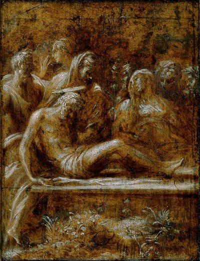 El entierro de Cristo de Parmigianino